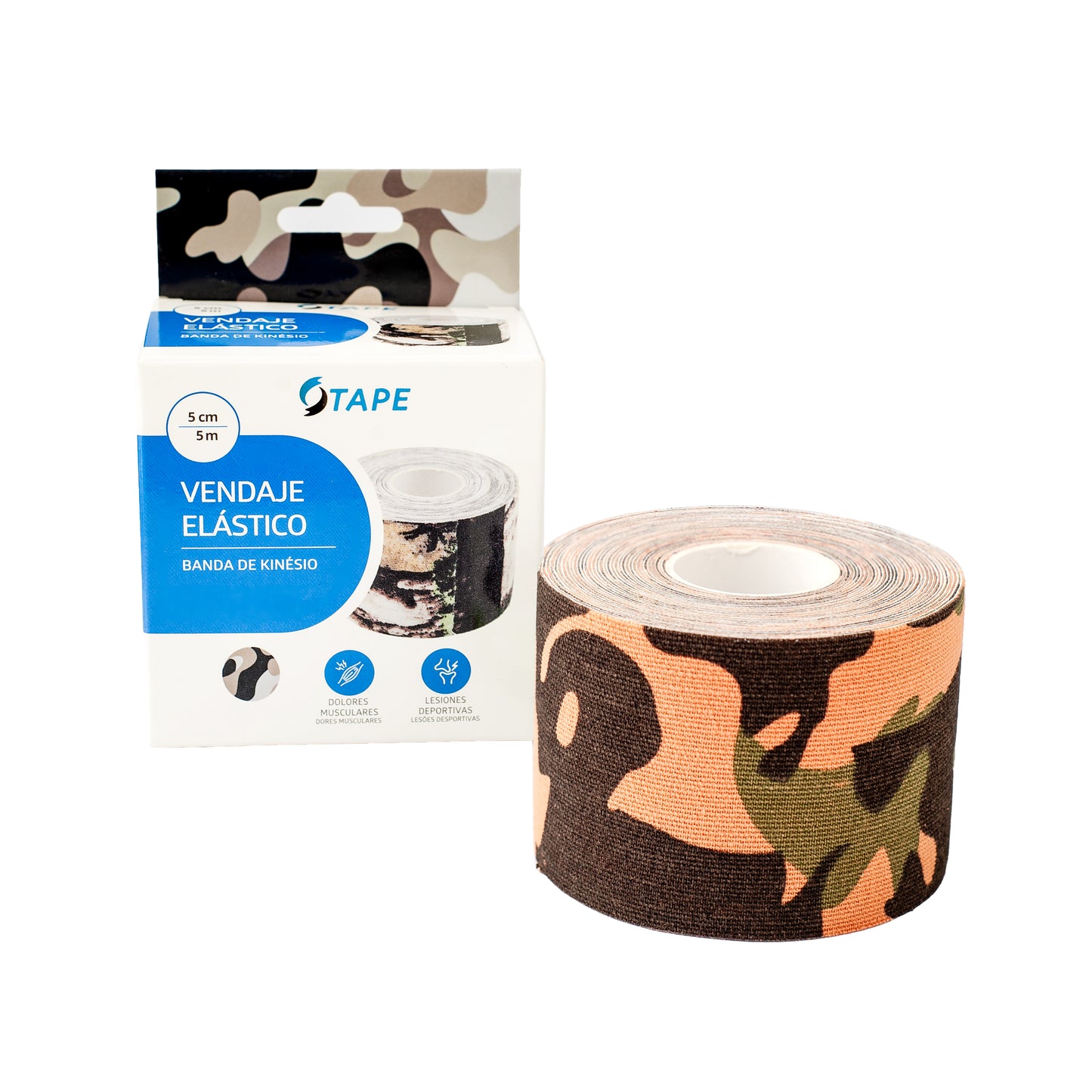 Tape Kinesiologico Camuflaje