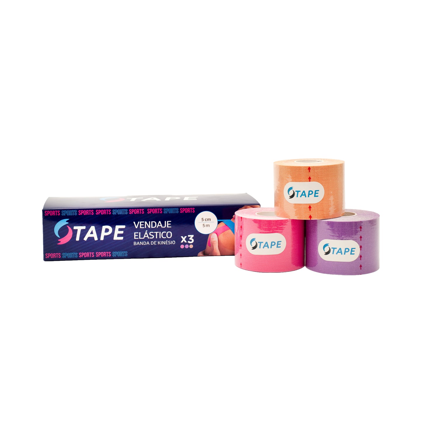 Pack 3 Tape Kinesiologico