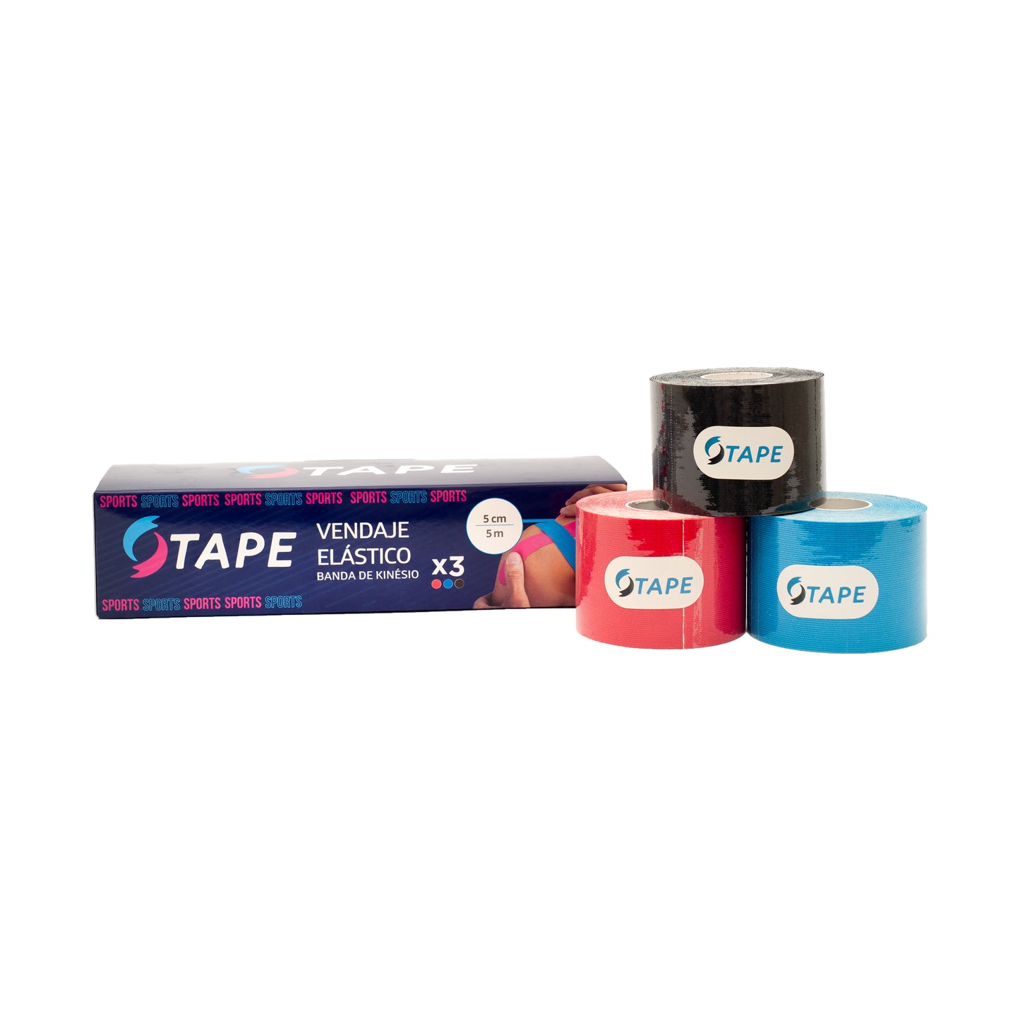 Pack 3 Tape Kinesiologico