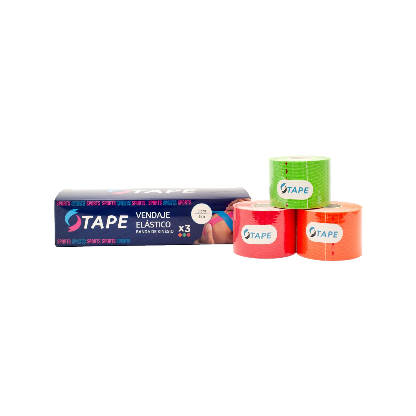 Pack 3 Tape Kinesiologico